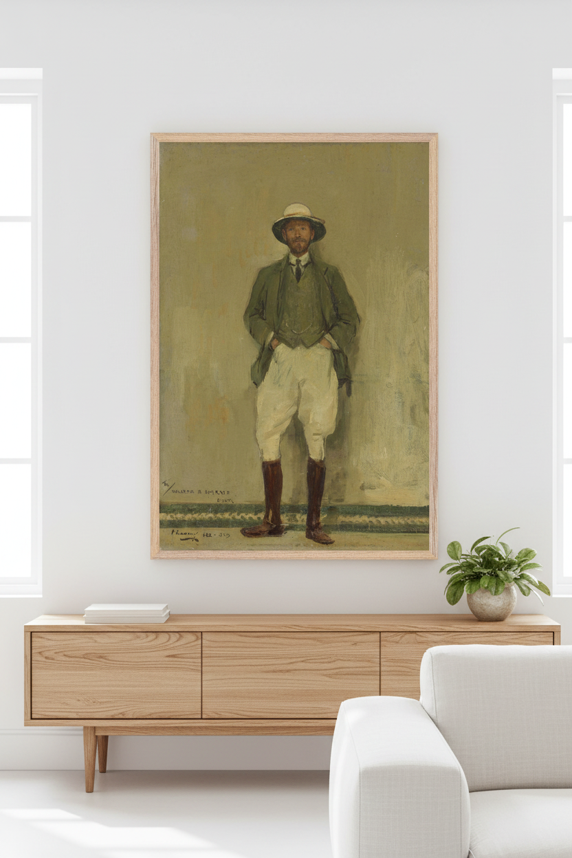 Portrait of Walter B. Harris (1906) – Lavery | Collector’s Edition – view 15 | Buy Irish Art