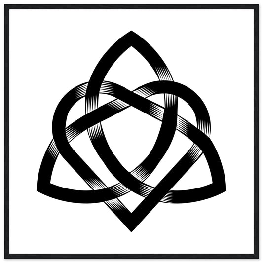 Keltischer Herzknoten Kunstdruck