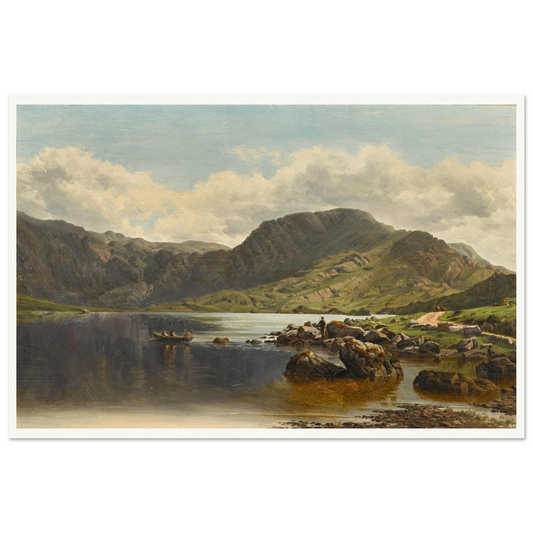 Cloon Lake, Glencar, Co. Kerry Irish Art Print (view 2)