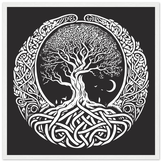 Celtic Tree of Life Print – sacred symbol of strength and harmony