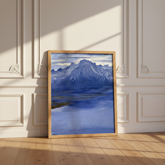 Twilight, Lake Geneva – Sir John Lavery Art Print