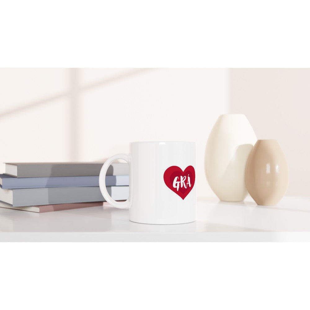 Grá Love Tasse