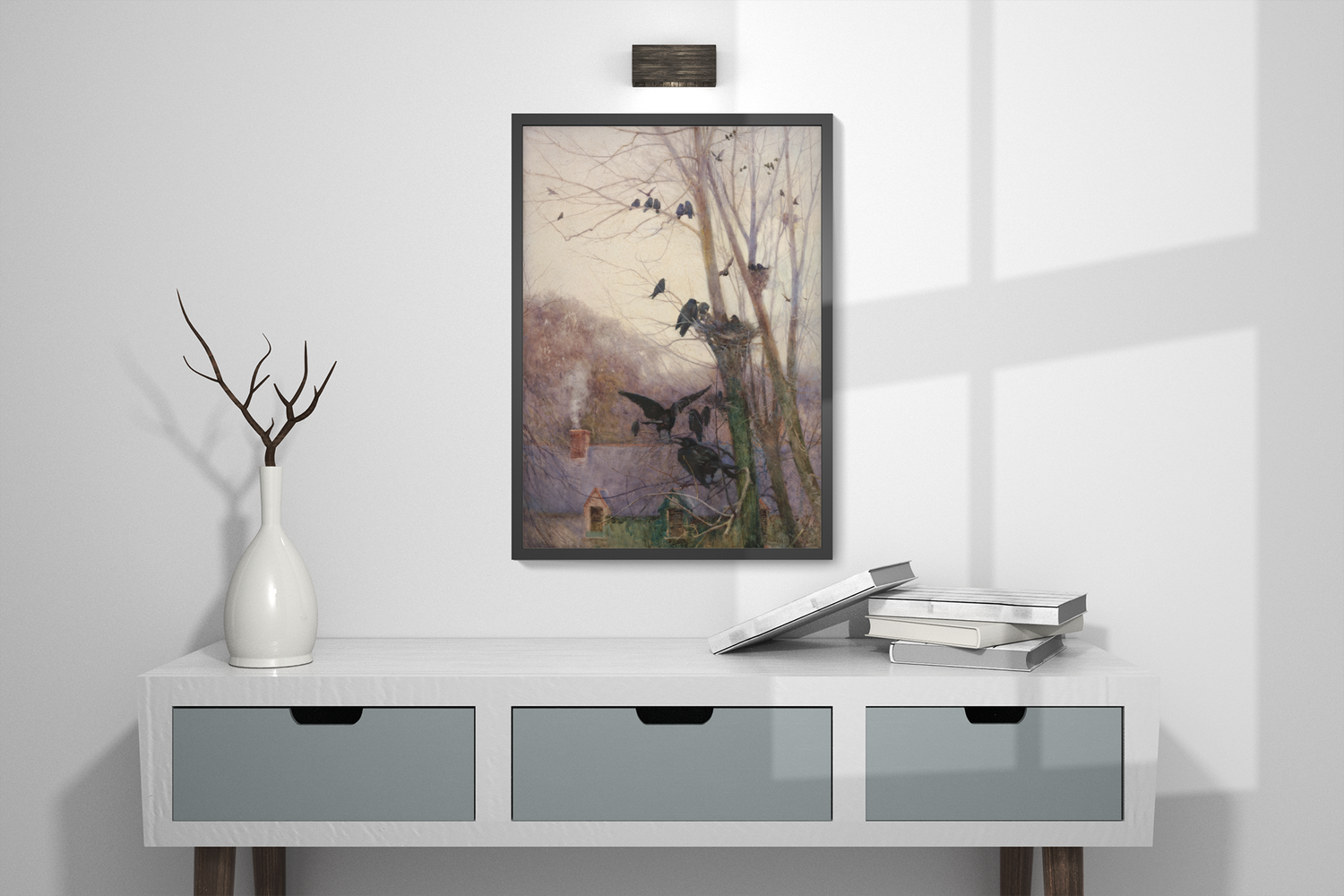 Shades of Evening by Irish Artist Mildred Anne Butler Art Print