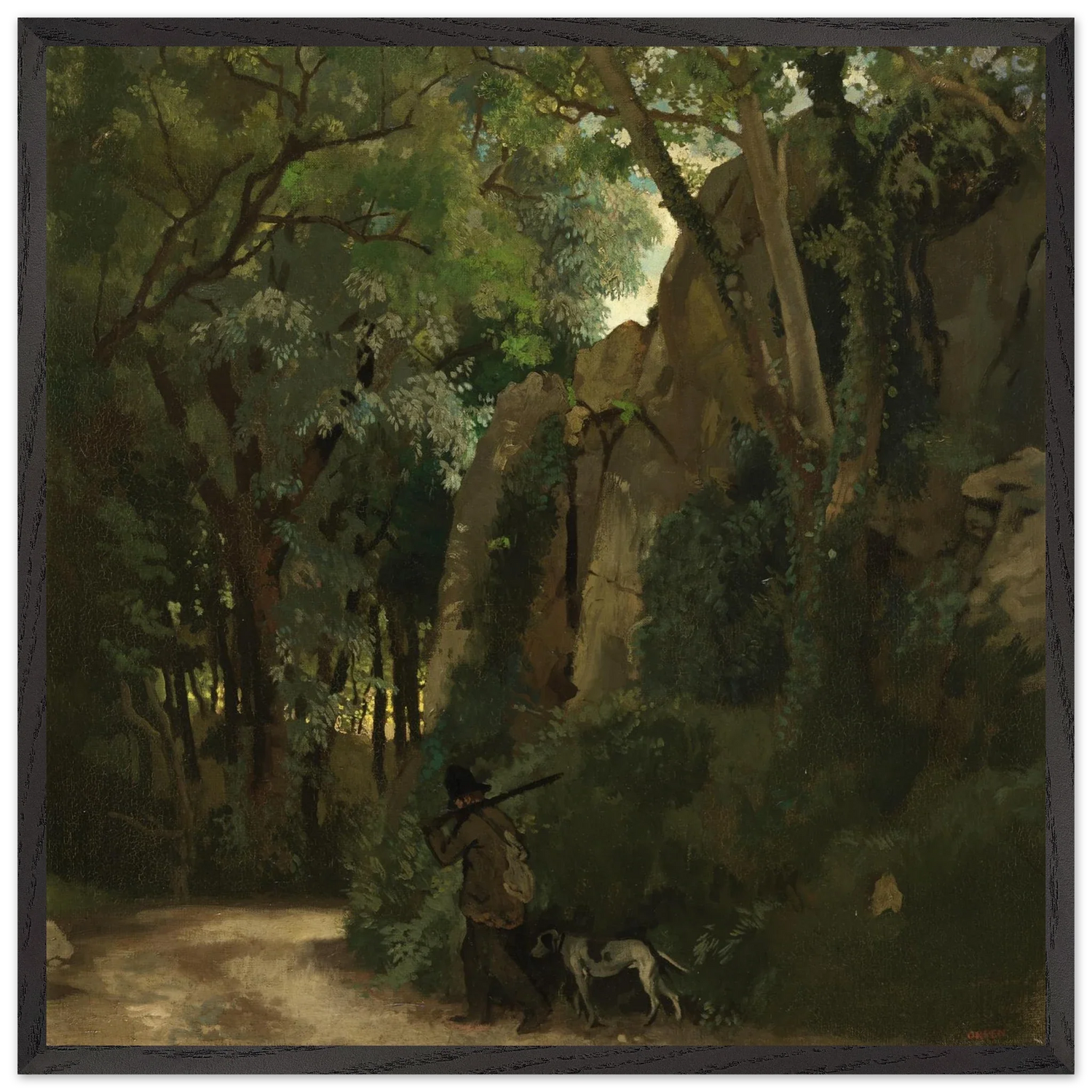 Trees at Howth – William Orpen Museum-Quality Framed Art Print