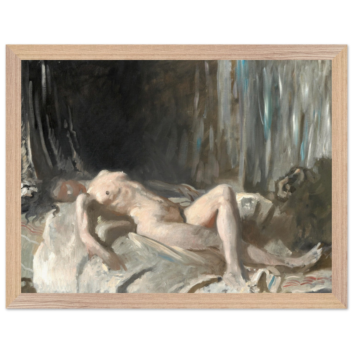 Reclining Female Figure – William Orpen Art Print (view 9)