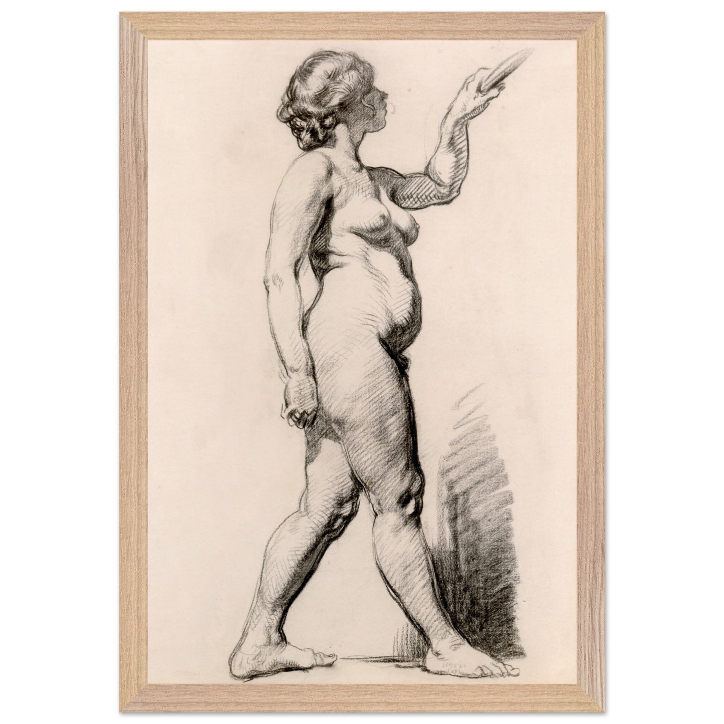 A Standing Female Figure – Sarah Henrietta Purser (view 15)