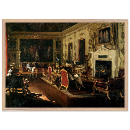 The Van Dyck Room, Wilton (1920) – Sir John Lavery (view 9)