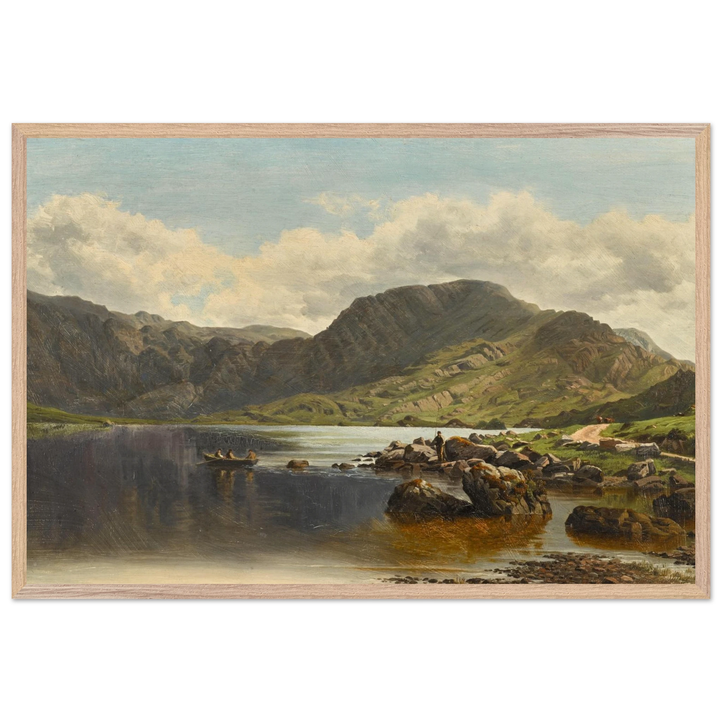 Cloon Lake, Glencar, Co. Kerry Irish Art Print (view 8)