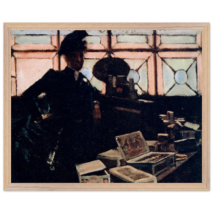 The Cigar Seller at the Glasgow International Exhibition (1888) – Sir John Lavery Print (view 6)
