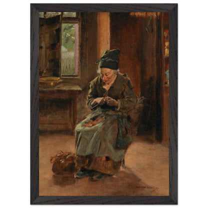 An Interior of a Breton Cottage by Irish Artist Helen Mabel Trevor – view 19 | Buy Irish Art