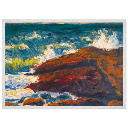 Seascape by Irish Artist Roderic O'Conor Art Print (view 12)