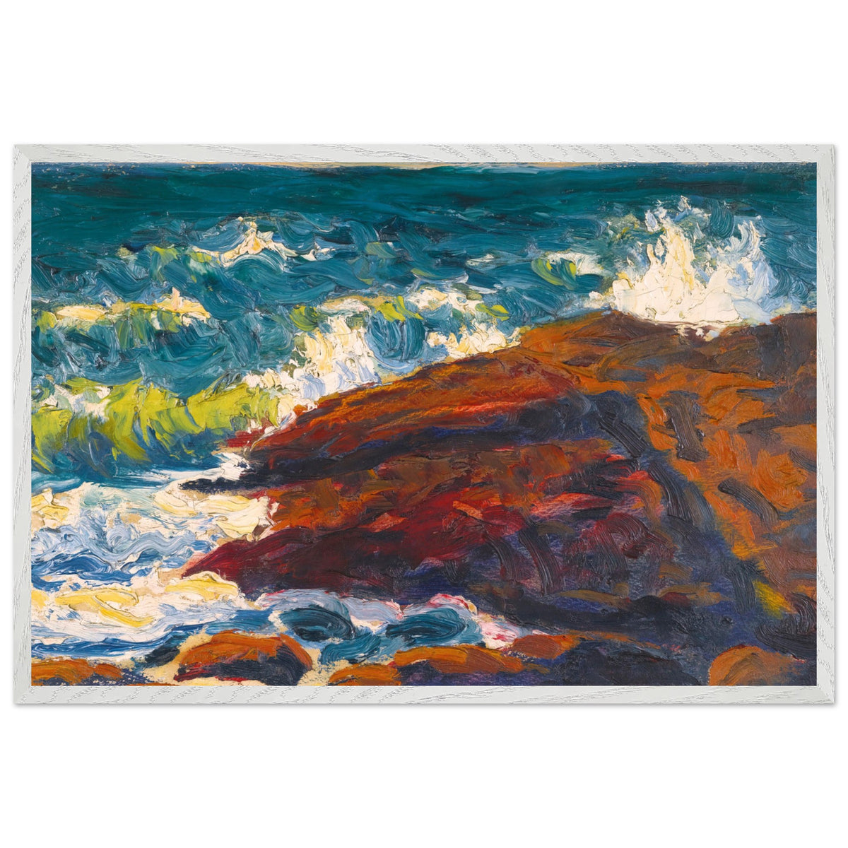 Seascape by Irish Artist Roderic O'Conor Art Print (view 7)