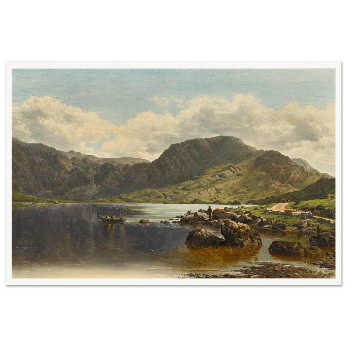 Cloon Lake, Glencar, Co. Kerry Irish Art Print (view 3)