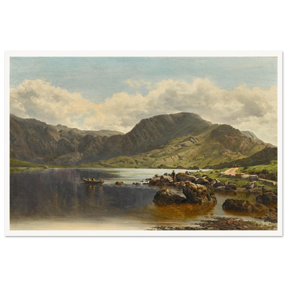 Cloon Lake, Glencar, Co. Kerry Irish Art Print (view 3)