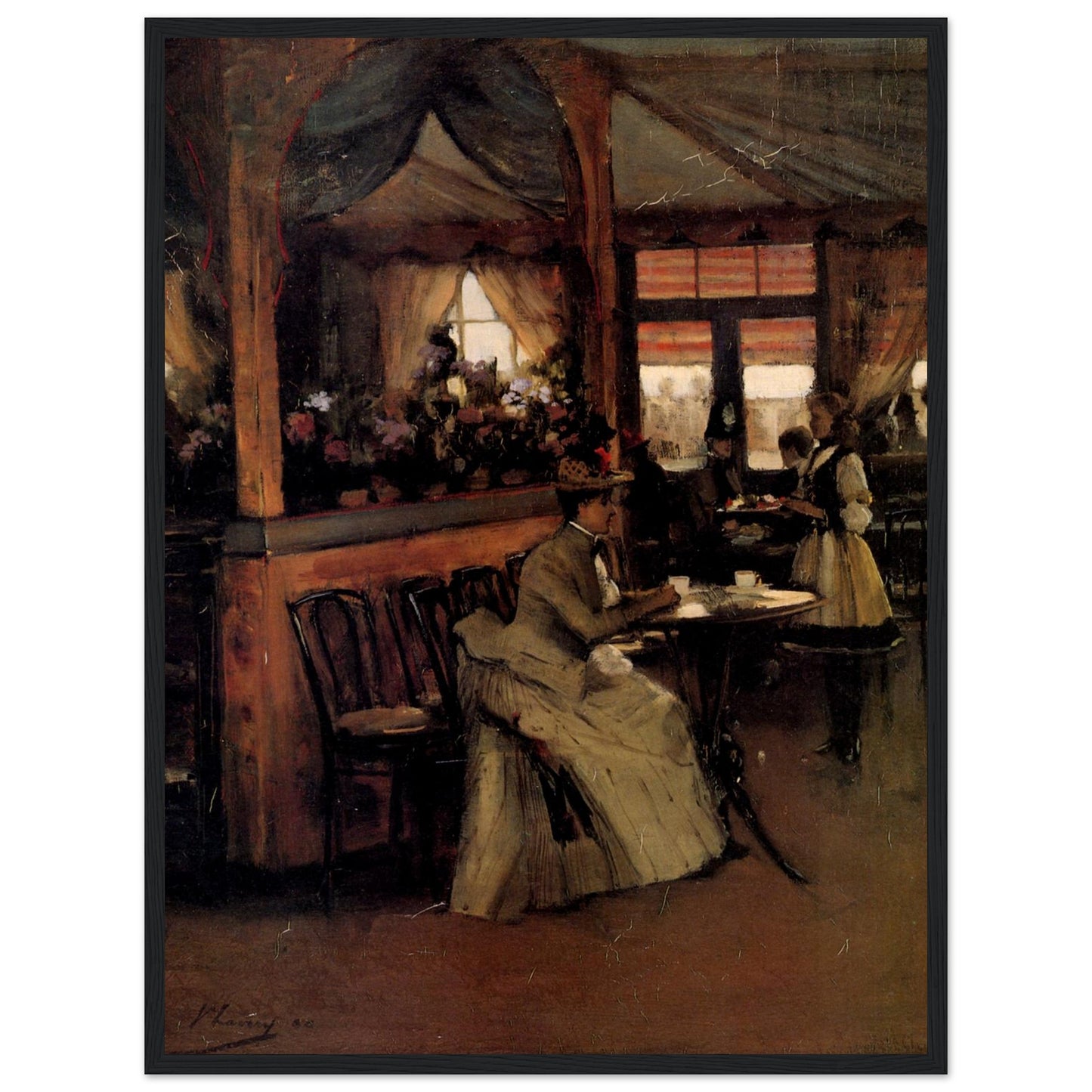 A Cup of Chocolate (1888) – Sir John Lavery (view 8)