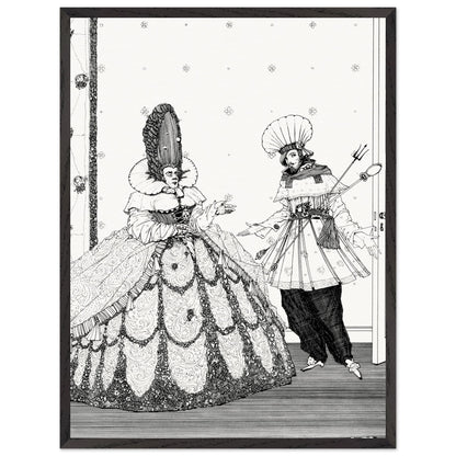 The Sleeping Beauty – Harry Clarke Art Print (view 16)