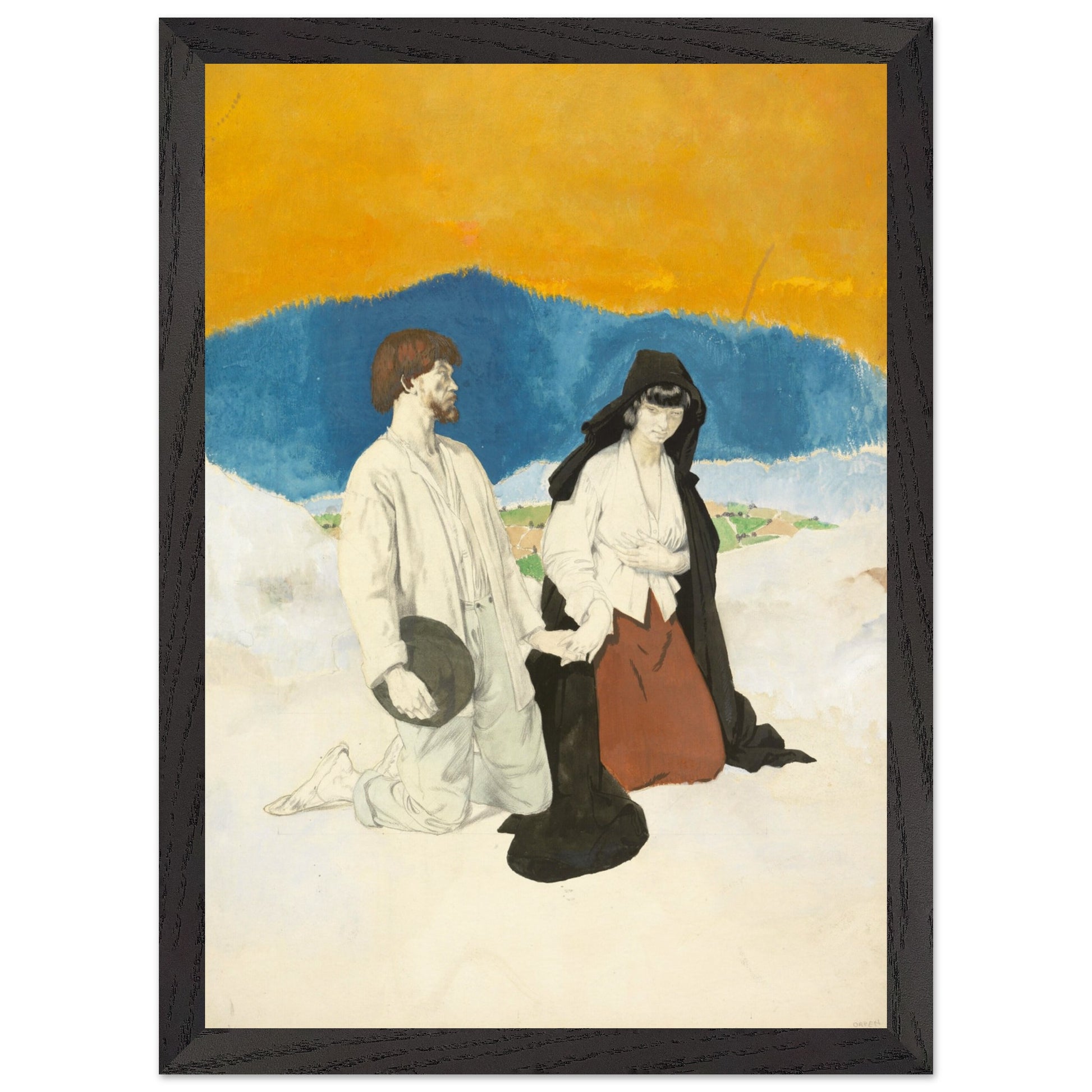 Study for The Western Wedding by William Orpen Art Print (view 10)