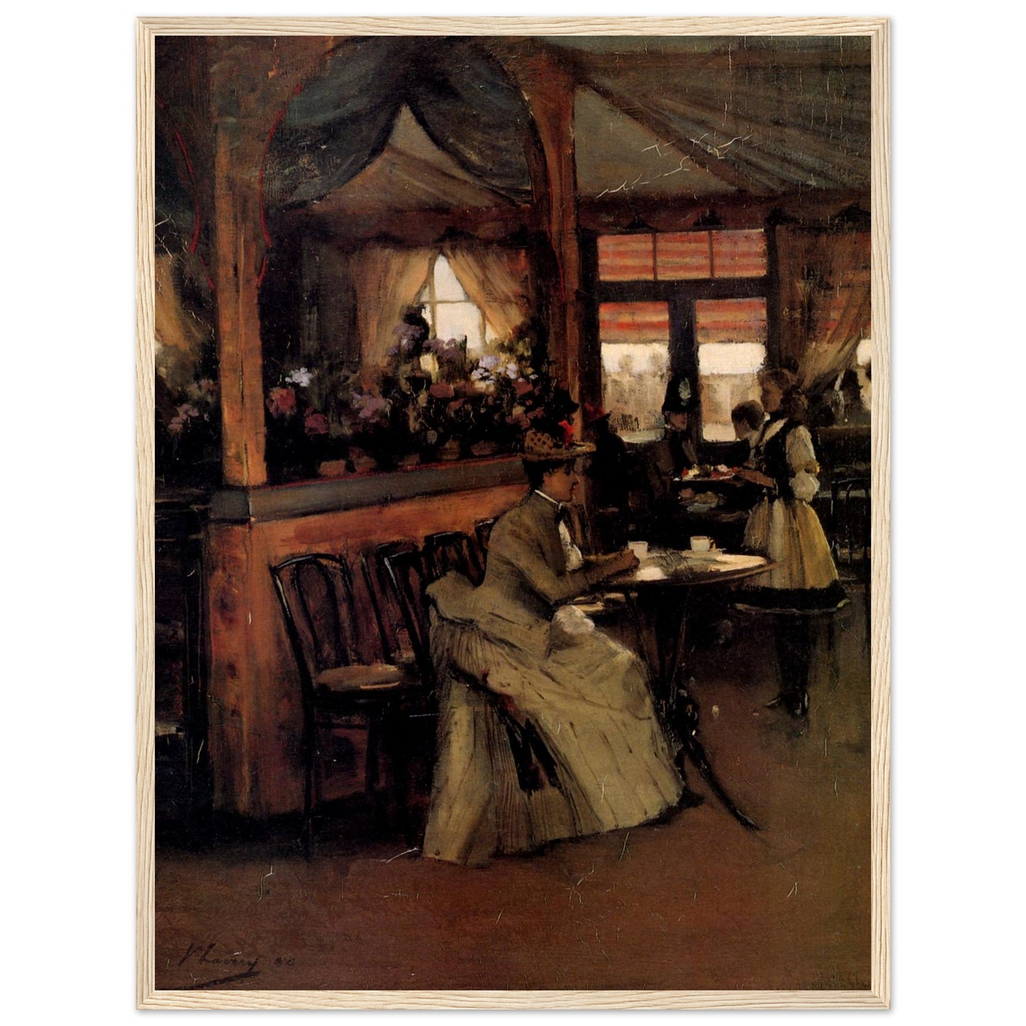 A Cup of Chocolate (1888) – Sir John Lavery (view 3)