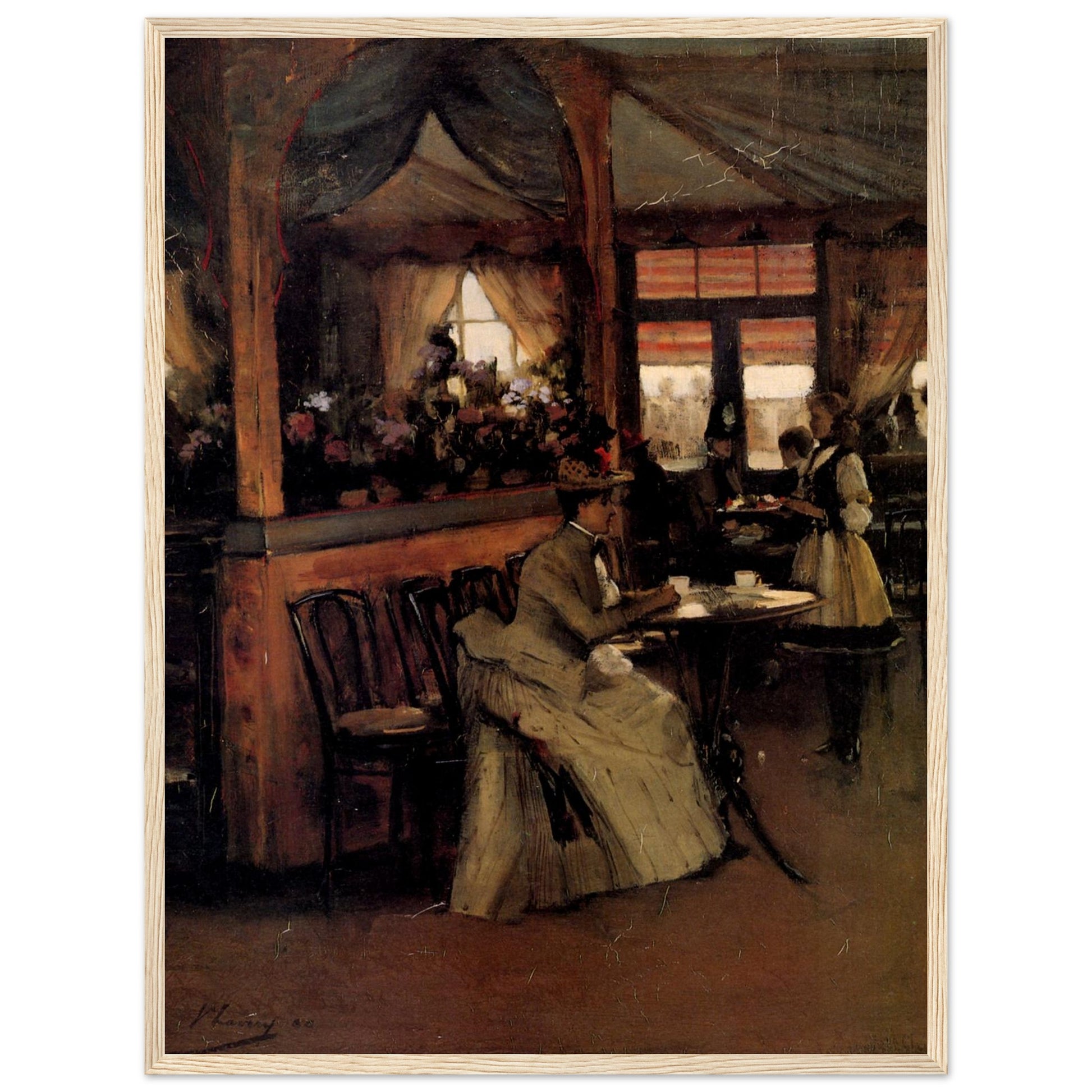 A Cup of Chocolate (1888) – Sir John Lavery (view 3)