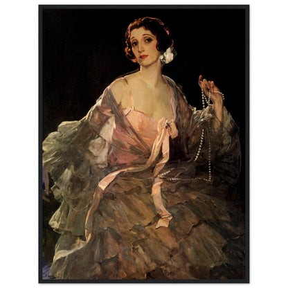 Hazel in Rose and Grey (c.1920) – Sir John Lavery (view 5)