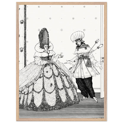 The Sleeping Beauty – Harry Clarke Art Print (view 20)