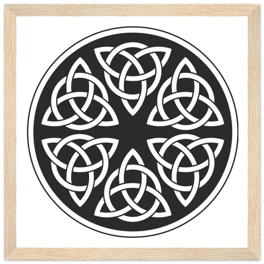 Celtic Design Knot Print