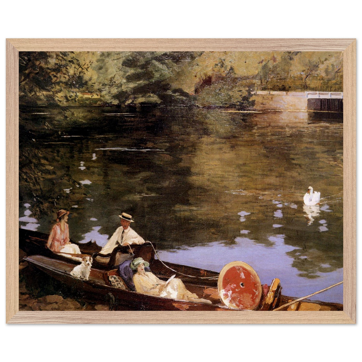 Sutton Courtenay (1917) – Sir John Lavery (view 6)