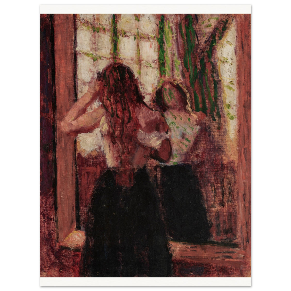Girl Arranging Her Hair – Roderic O'Conor (view 7)