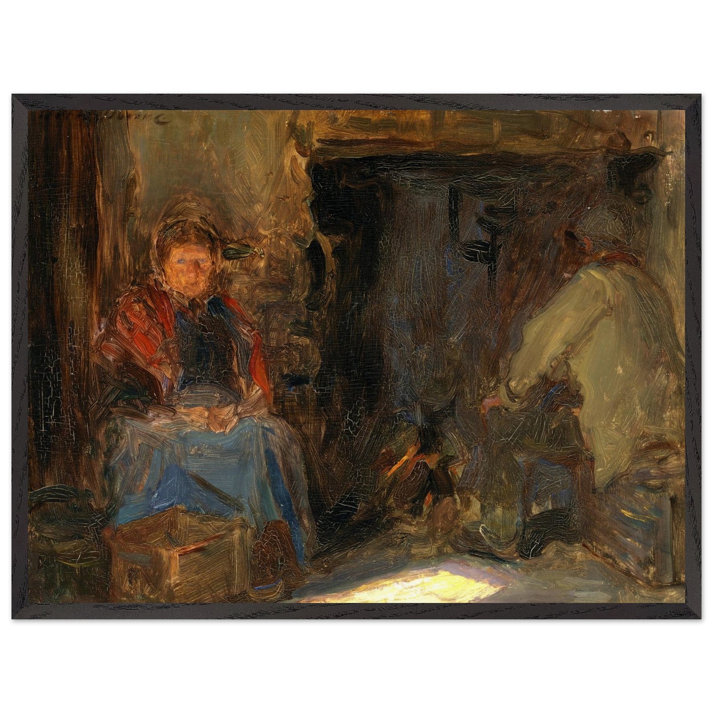 A Galway Cottage - Art Print by Irish Artist  Walter Frederick Osborne – view 9 | Buy Irish Art
