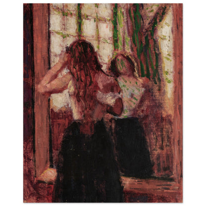 Girl Arranging Her Hair – Roderic O'Conor (view 6)