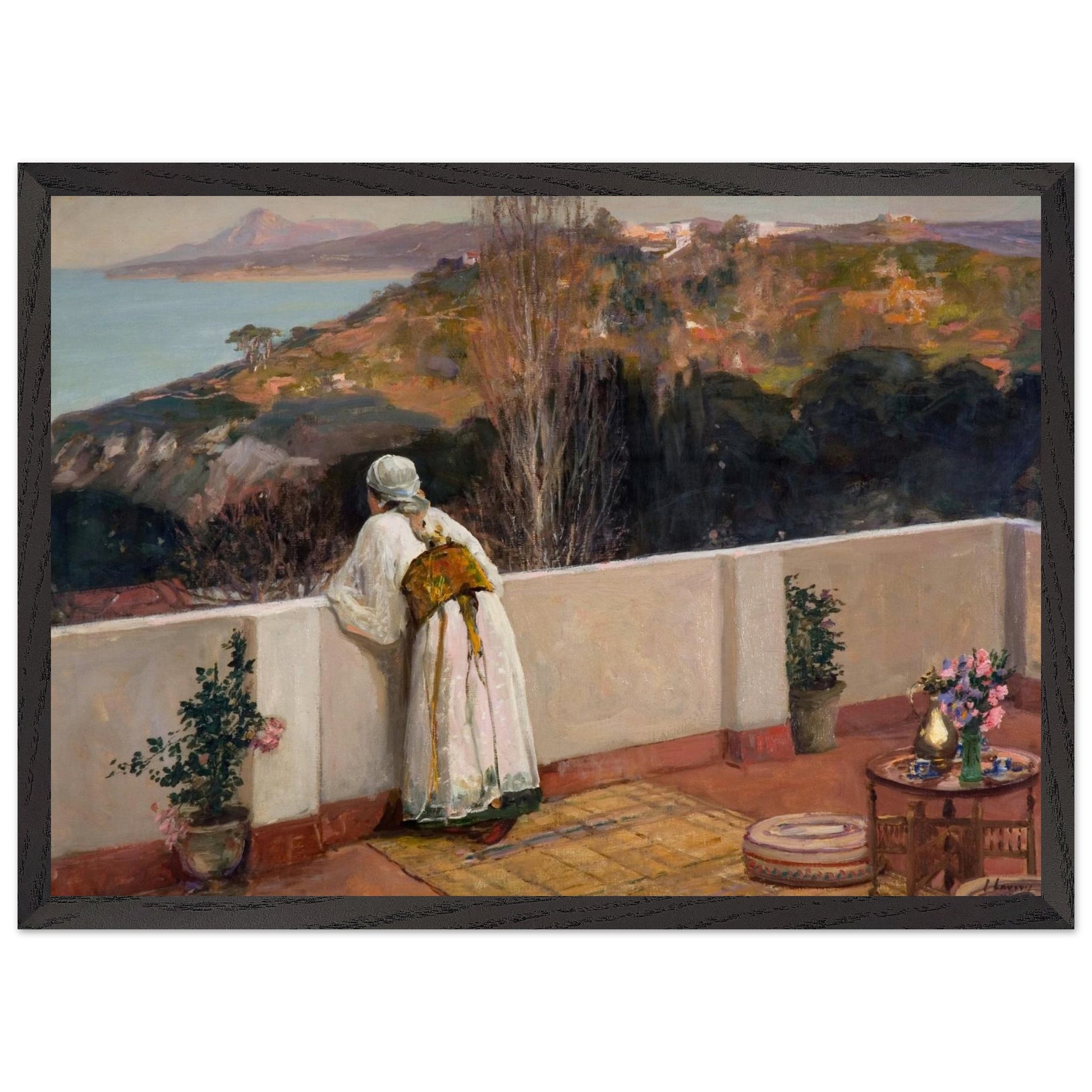 Evening, Tangier,  By Irish Artist Sir John Lavery Art Print – view 13 | Buy Irish Art