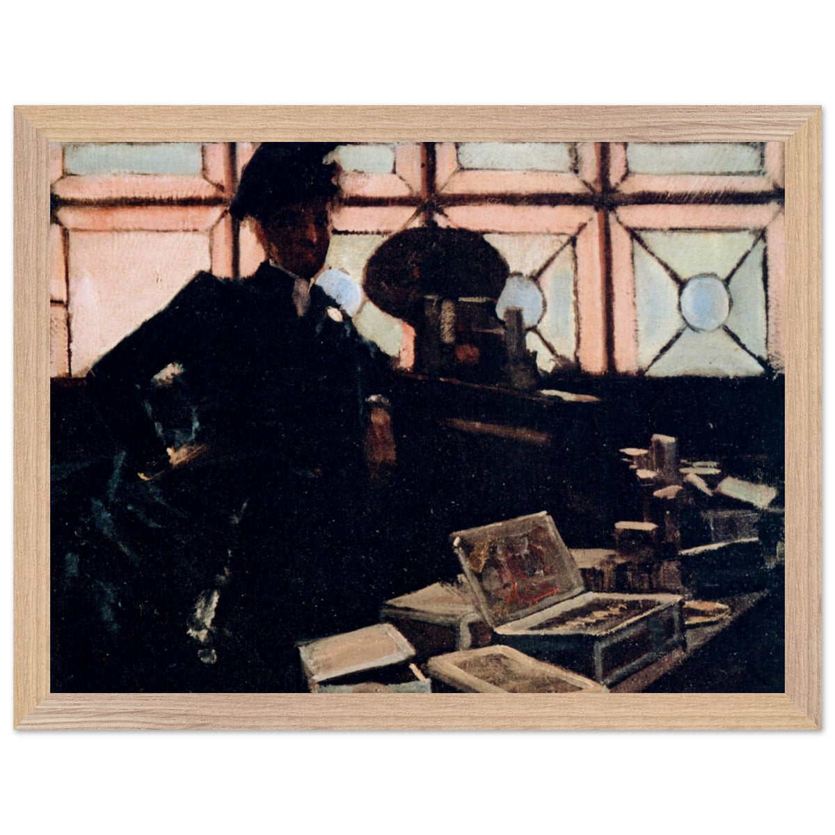 The Cigar Seller at the Glasgow International Exhibition (1888) – Sir John Lavery Print (view 8)