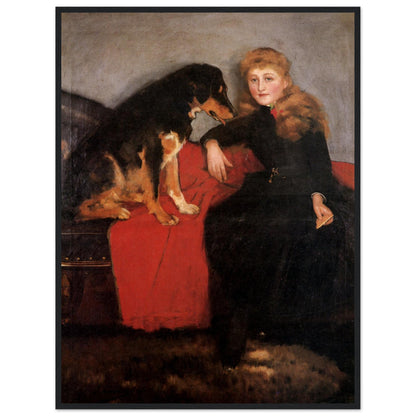 Miss Eva Fulton (1886) – Sir John Lavery (view 5)
