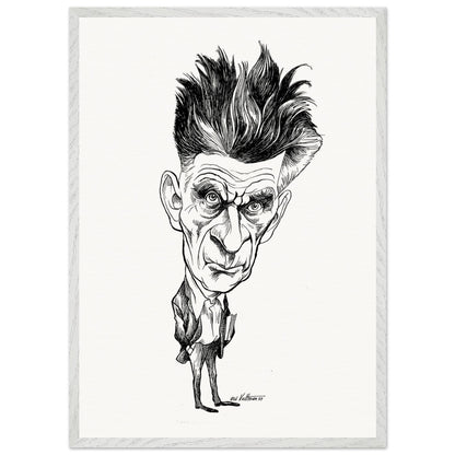 Samuel Beckett (1969) by Edmund Siegfried Valtman - Fine Art Print (view 14)