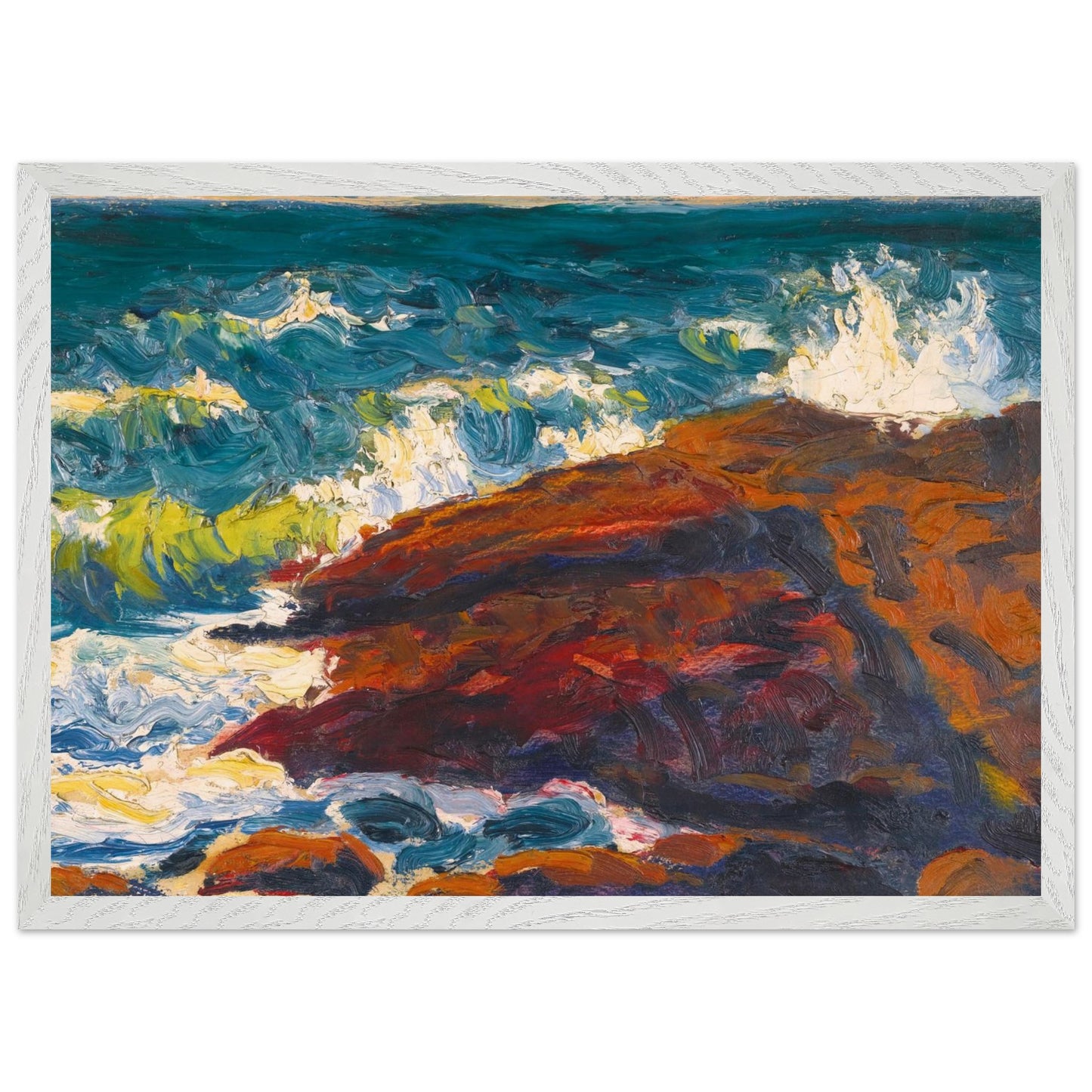 Seascape by Irish Artist Roderic O'Conor Art Print (view 11)