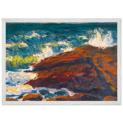 Seascape by Irish Artist Roderic O'Conor Art Print (view 11)