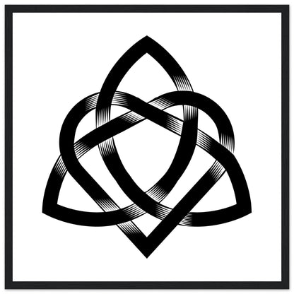 Keltischer Herzknoten Kunstdruck