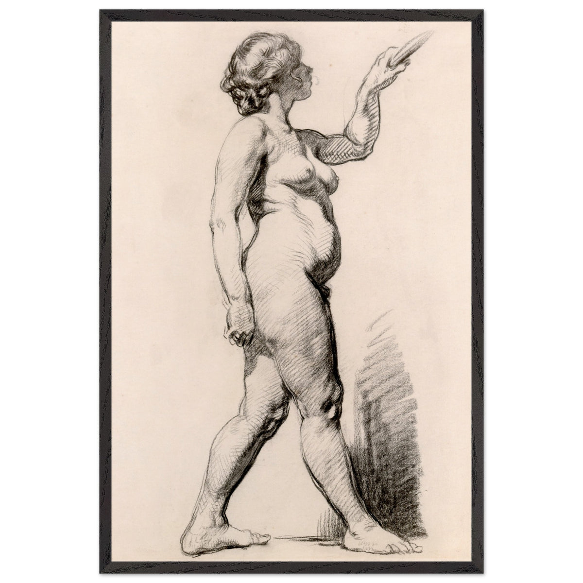 A Standing Female Figure – Sarah Henrietta Purser (view 7)