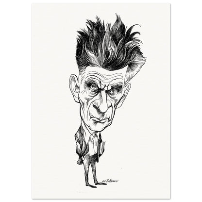Samuel Beckett (1969) by Edmund Siegfried Valtman - Fine Art Print (view 7)