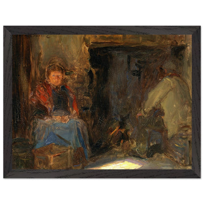 A Galway Cottage - Art Print by Irish Artist  Walter Frederick Osborne – view 14 | Buy Irish Art