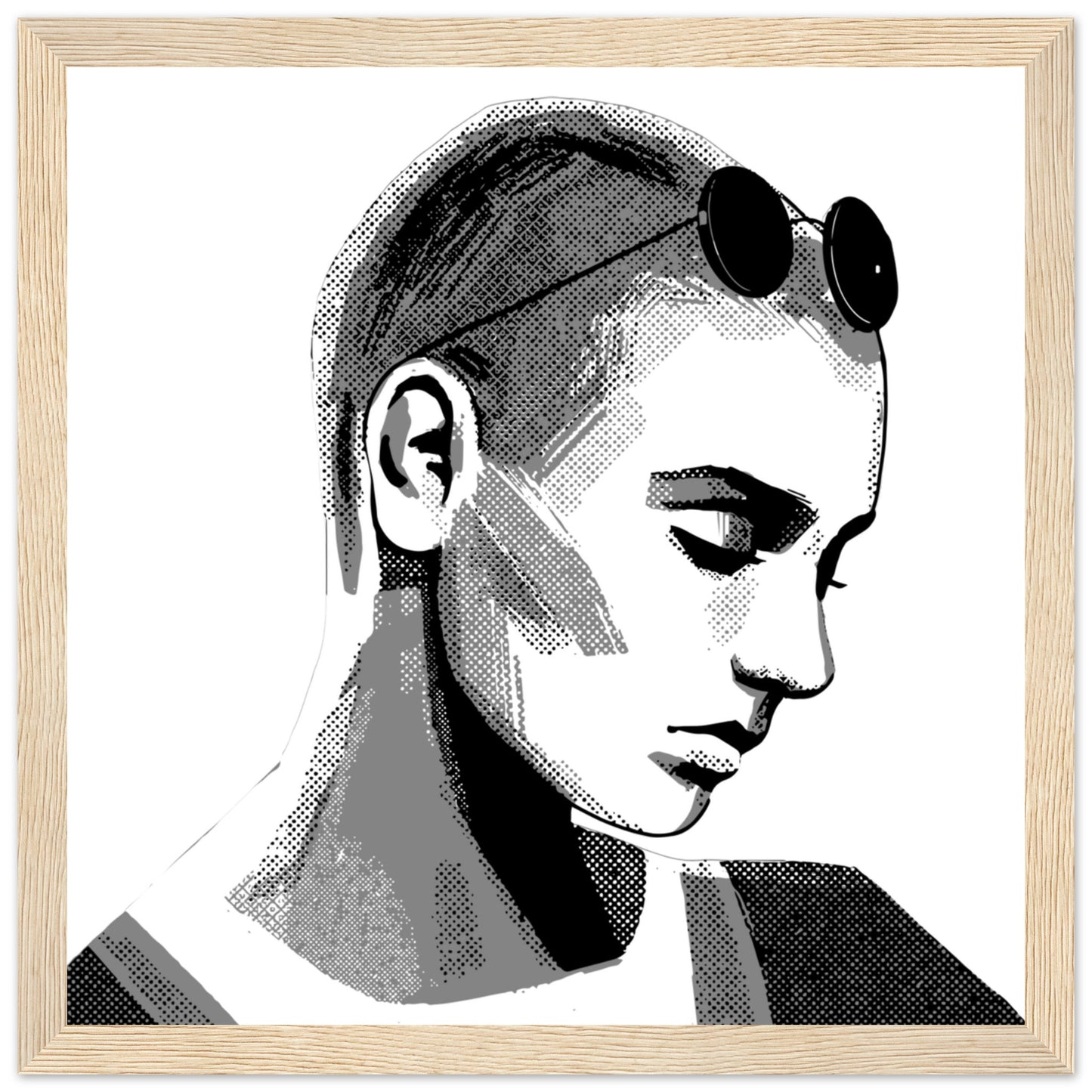 Sinéad O’Connor – Iconic Irish Portrait Art Print (Gallery Edition) – view 13 | Buy Irish Art