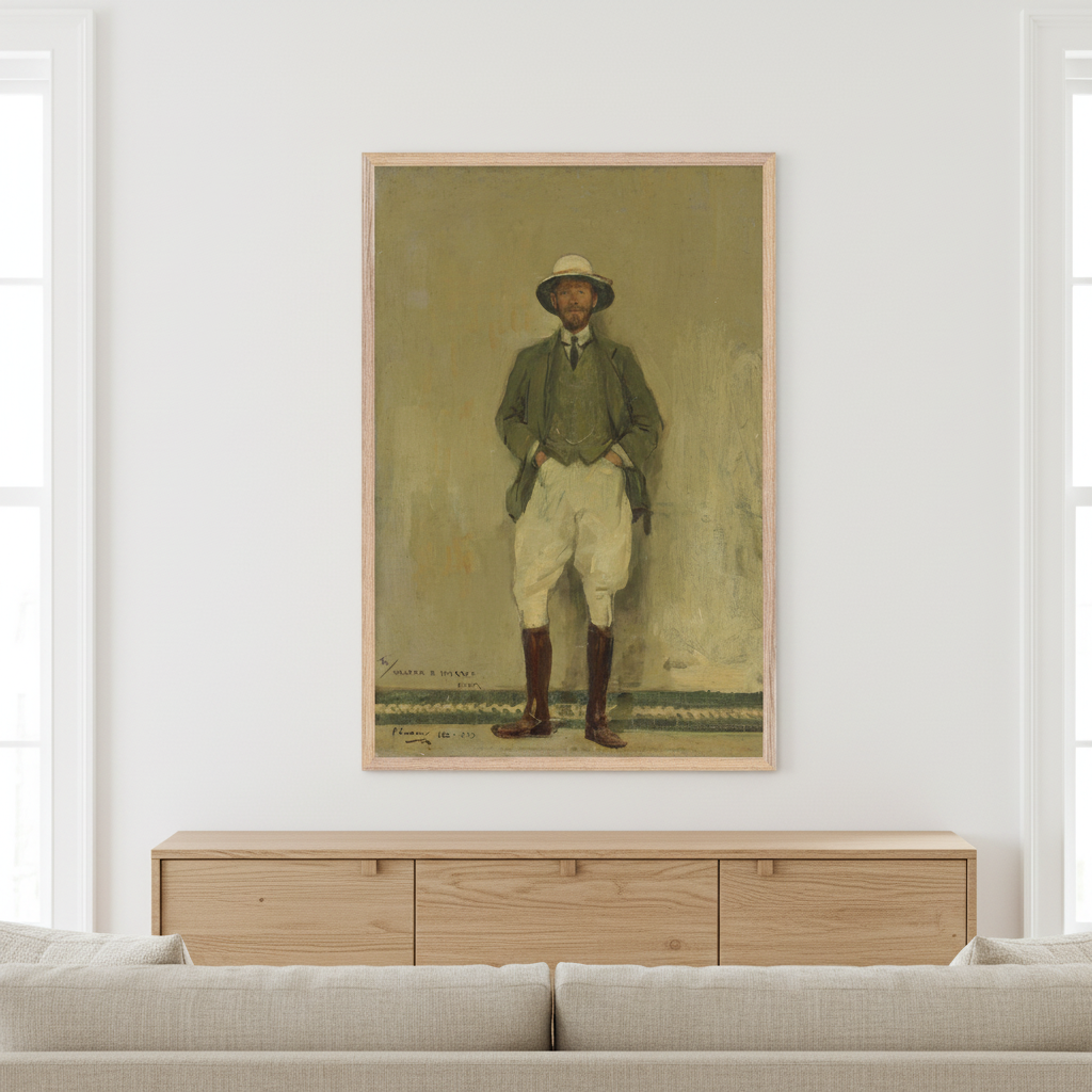 Portrait of Walter B. Harris (1906) – Lavery | Collector’s Edition – Irish gift | Buy Irish Art