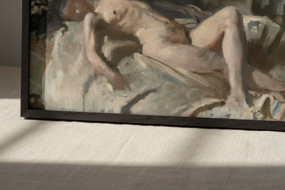 Reclining Female Figure – William Orpen Art Print (view 5)
