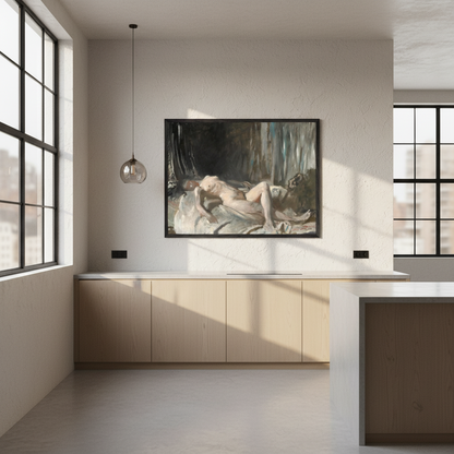 Reclining Female Figure – William Orpen Art Print (view 3)
