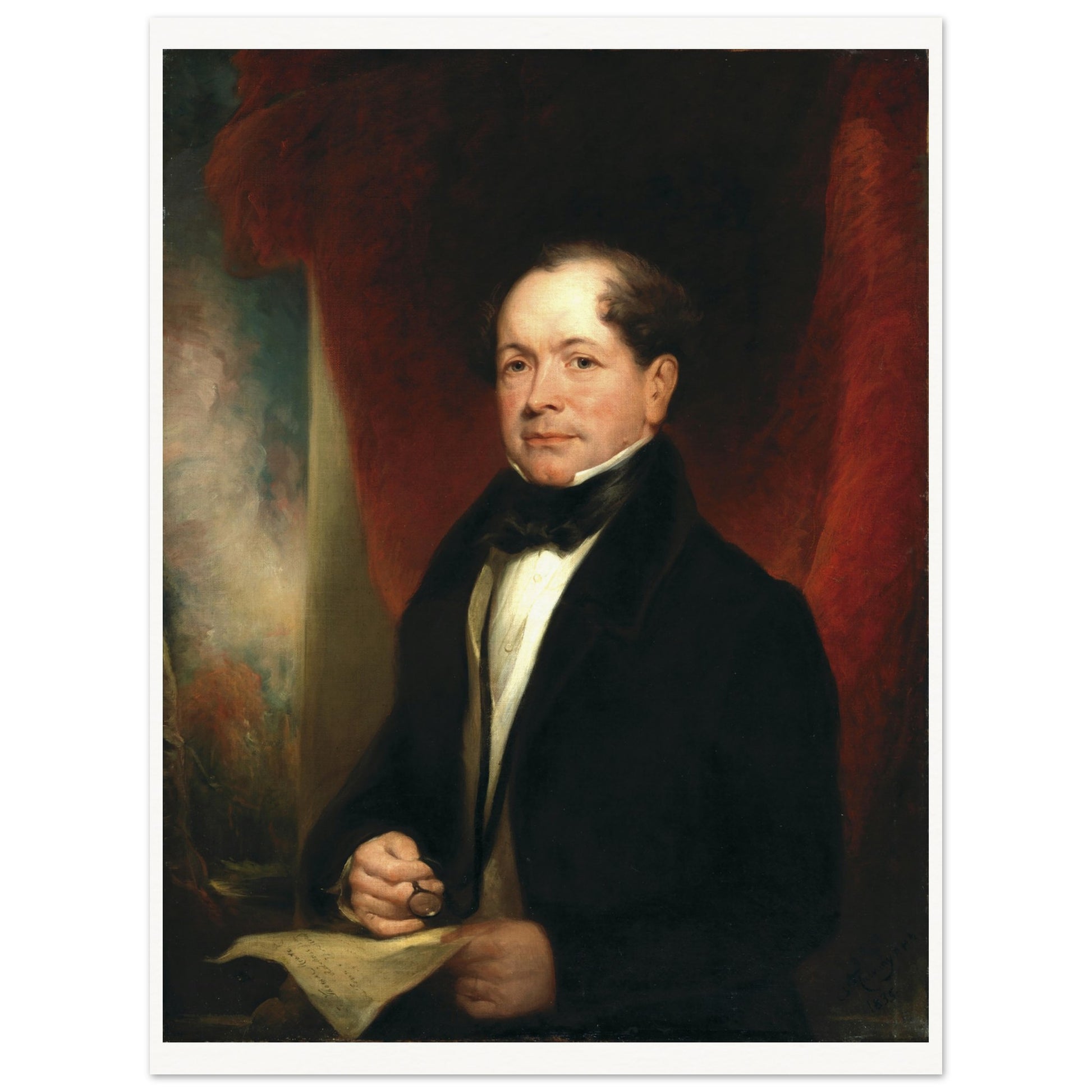 Portrait of Thomas Moore (1835) – G.F. Mulvany (view 13)