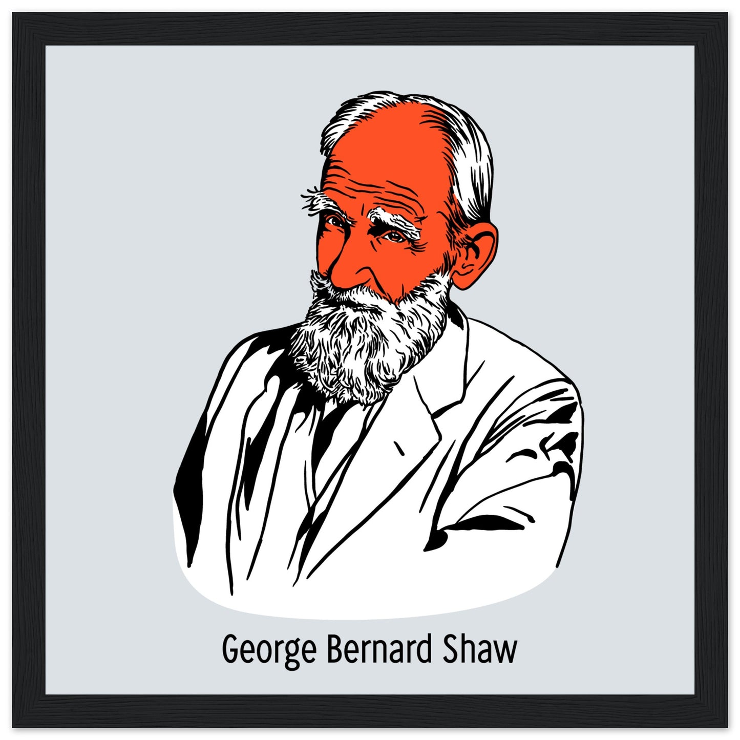 George Bernad Shaw Print