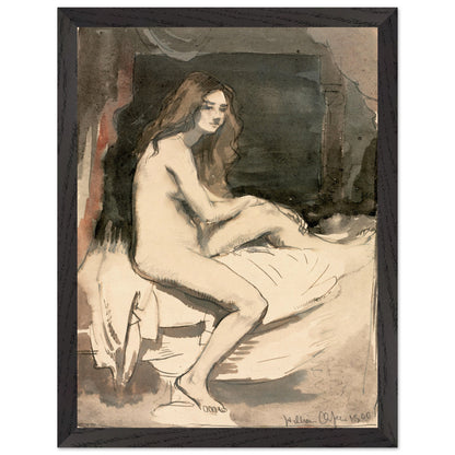 Seated Female Figure – William Orpen Art Print (view 13)