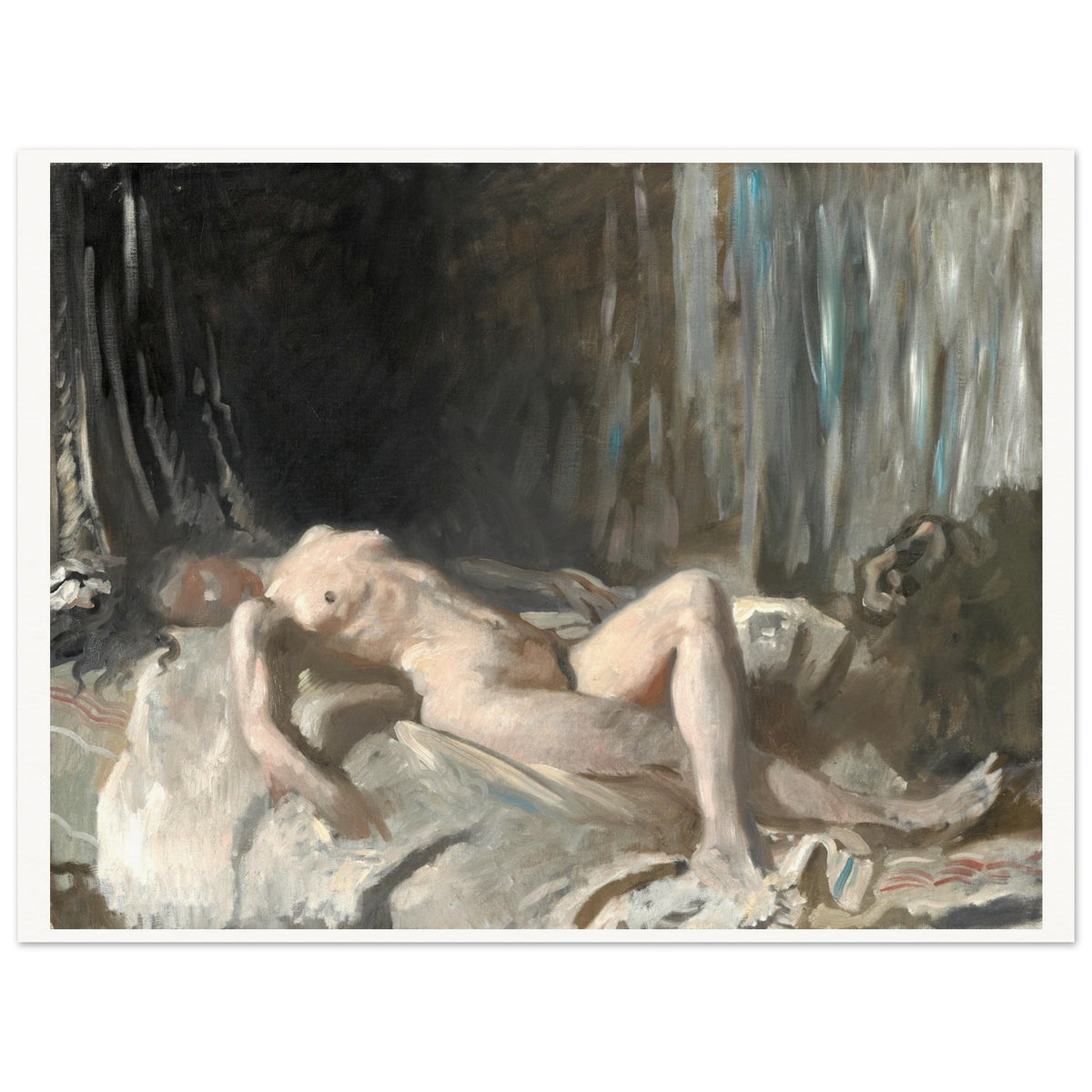 Reclining Female Figure – William Orpen Art Print (view 7)