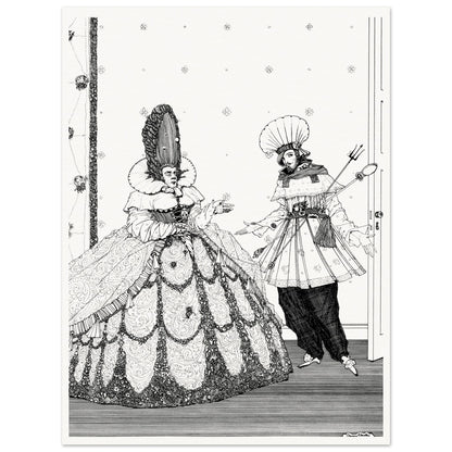The Sleeping Beauty – Harry Clarke Art Print (view 7)