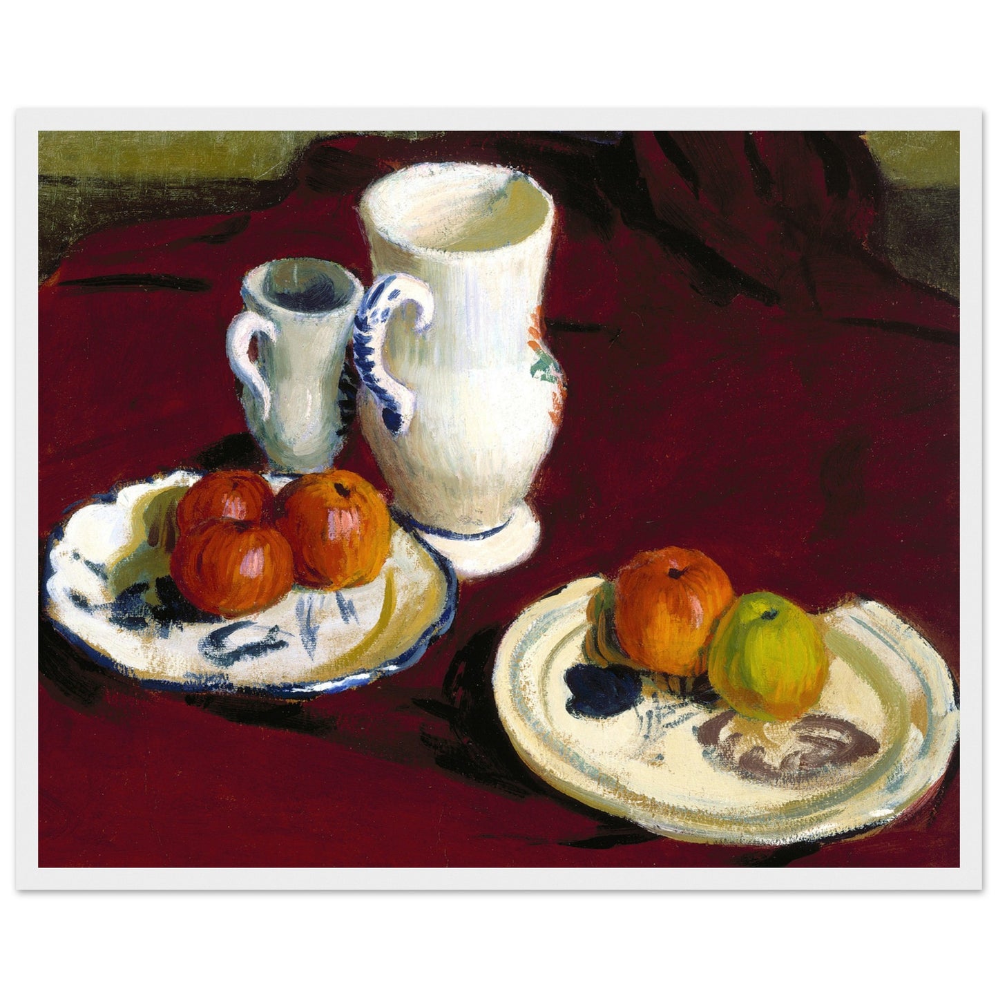 Apples and Breton Pots by Roderic O'Conor Print (view 8)